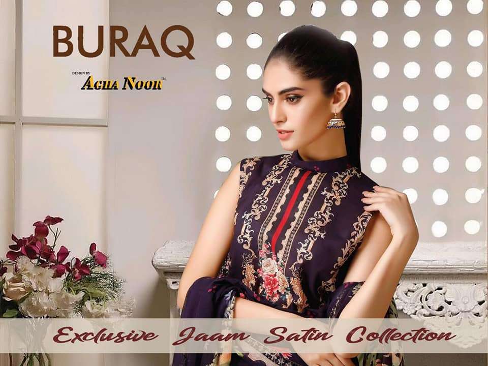 BURAQ JAM SATIN COTTON